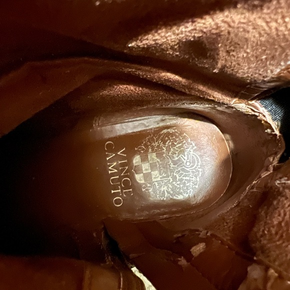 Vince Camuto Brown Leather Riding Boots - Picture 8 of 9